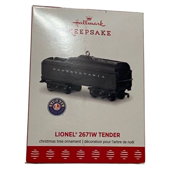 Hallmark Lionel 2671W Tender 2017 Keepsake Ornament Used In Original Box - Picture 1 of 7